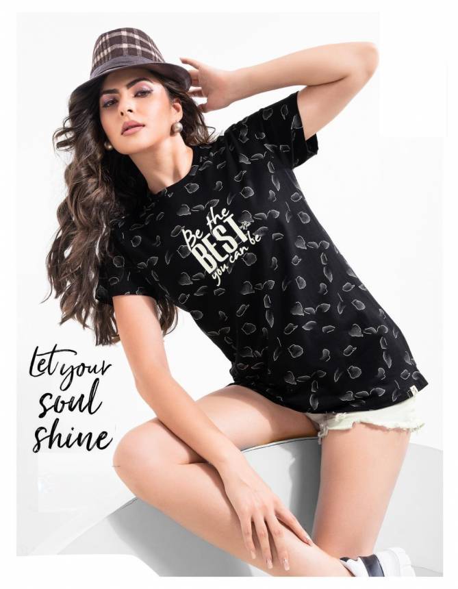 Allover Print T Shirt Vol 3 Western Hosiery Cotton Ladies Top Wholesale Shop In Surat
